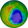 Antarctic Ozone 2009-10-27
